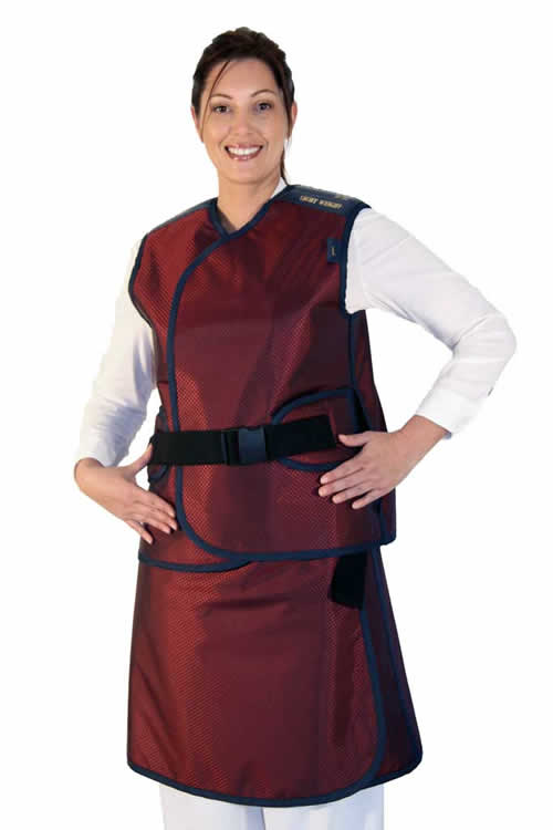 Skirt and Vest Style Apron with build in Back Protector Belt Novatek